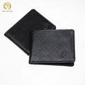 Check Black Men's Leather Wallet