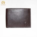 Men's Plain Brown Leather Wallet